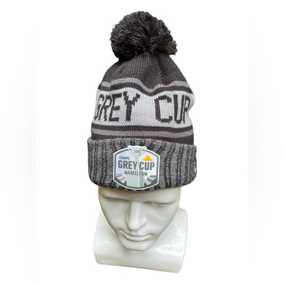 108th Grey Cup Hamilton New Era Toque Winter Hat CFL Football - Picture 1 of 5